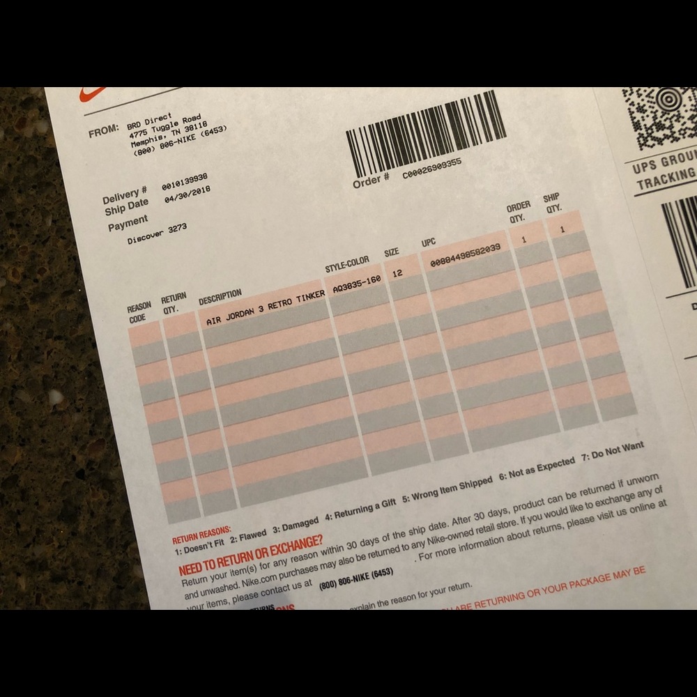 ‼️SOLD‼️🔥 Nike Air Jordan 3 Retro “Tinker” 🔥 - Picture 2 of 8